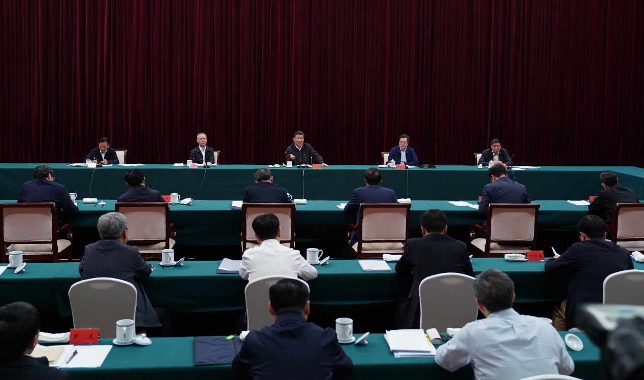 2019年5月20日至22日，中共中央總書記、國(guó)家主席、中央軍委主席習(xí)近平在江西考察，主持召開推動(dòng)中部地區(qū)崛起工作座談會(huì)并發(fā)表重要講話。新華社記者 謝環(huán)馳 攝 